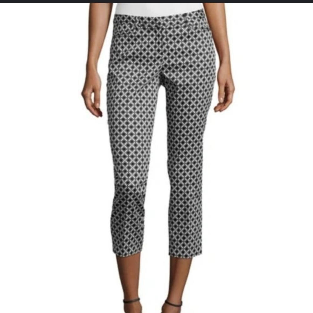 Laundry by Shelli Segal Geometric Print Dress Pants Size 6